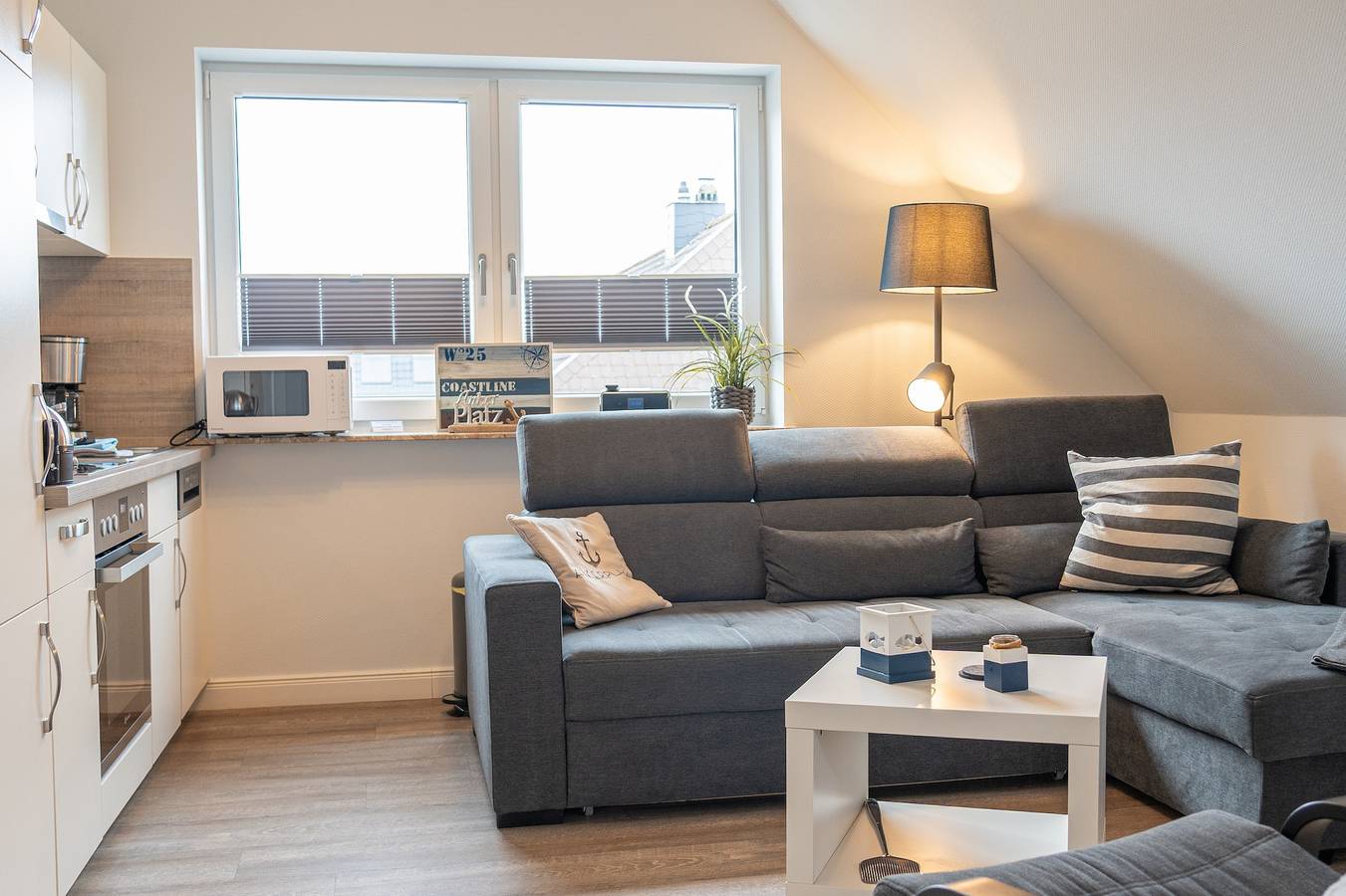 Ganze Ferienwohnung, Haus Büsum & Meer - 2-Raum-Fewo"Strandkorb"038/102 in Büsum, Nordseeküste