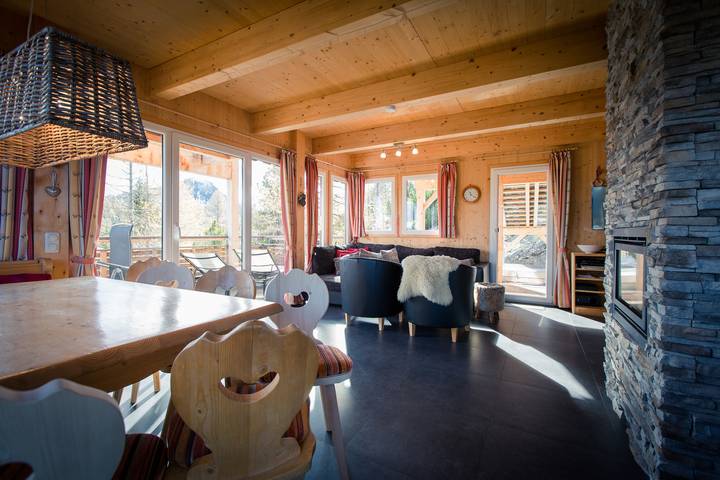Ferienhaus für 11 Personen, mit Whirlpool und Balkon sowie Sauna an der Turracher Höhe