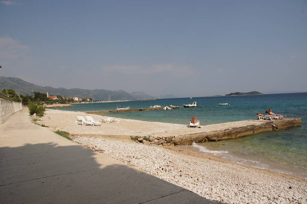 Apartamento inteiro, Ferienwohnung in Orebić mit Meerblick, Terrasse, Klimaanlage, W-Lan (829-1) in Orebic, Dubrovnik-Neretva