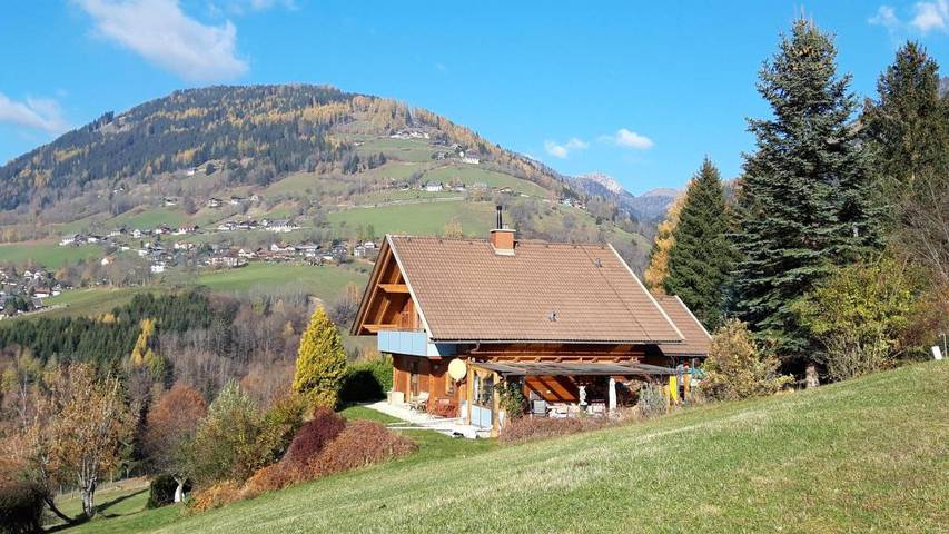 Chambre d’hôte pour 2 personnes, avec Terrasse ainsi que Jardin et Vue à Radenthein