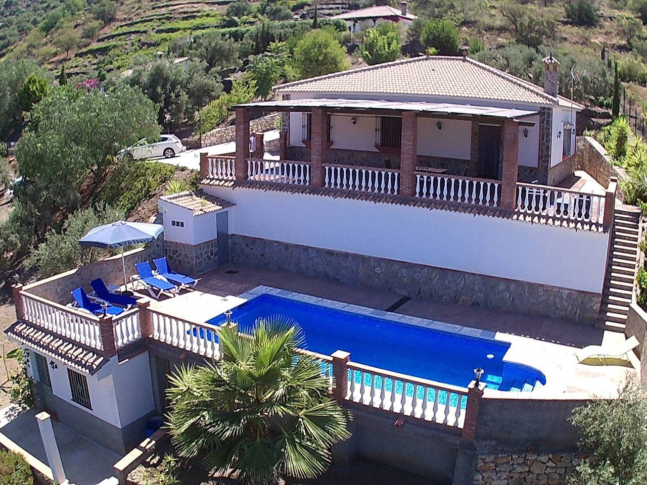 Holiday Home 'Casa Miranda' with Sea View, Private Pool and Private Terrace in Árchez, Costa del Sol