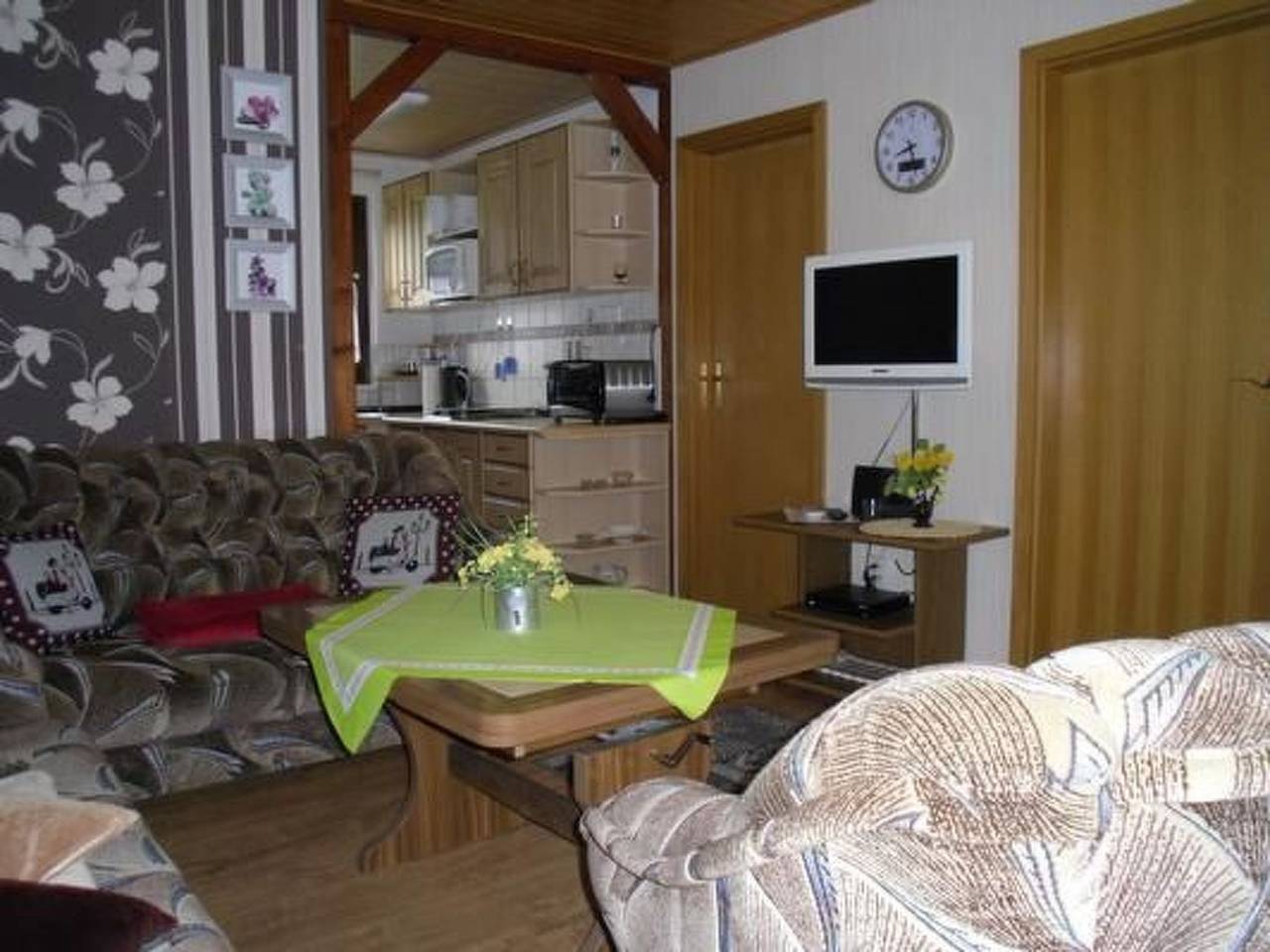 Doppelferienhaus mit Terrasse in Altwarp Siedlung, Altwarp