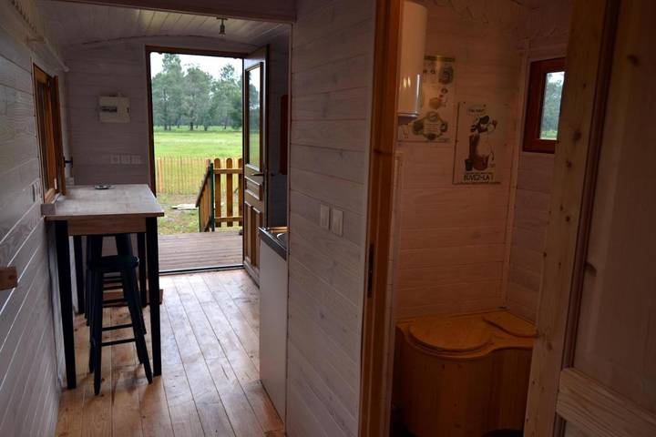 Tente pour 2 personnes, avec vue et jardin dans les Landes - 3