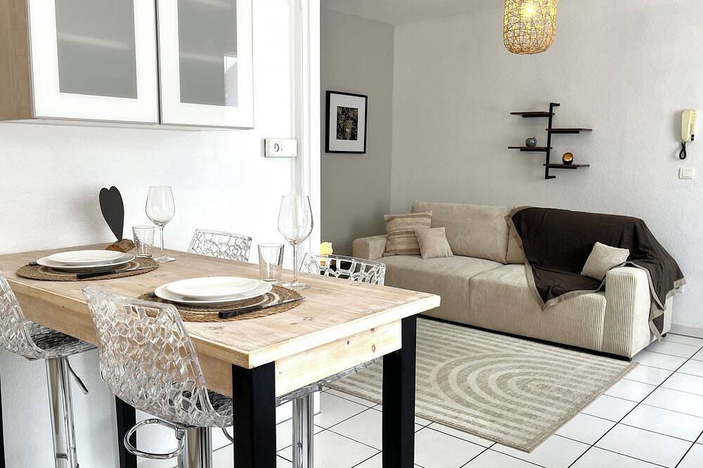 Appartement entier, Bel appartement 2 pièces à proximité de Colmar in Ingersheim, Région de Ribeauvillé