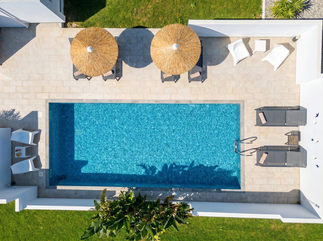 Lilu Villa 1 mit privatem Pool und Meerblick in Tigaki, Kos