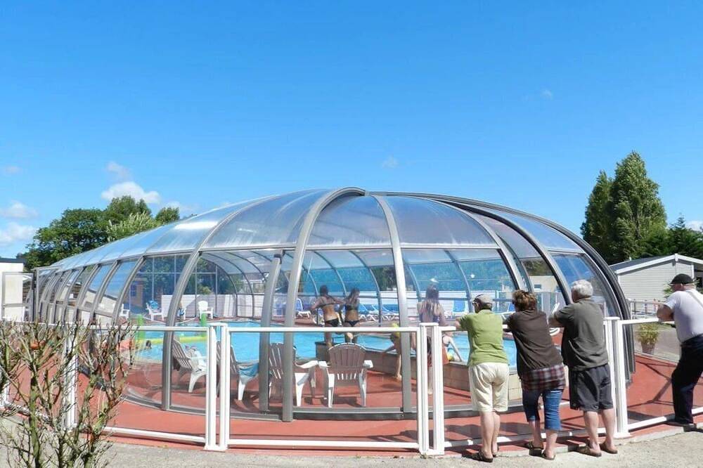 Camping 4 étoiles - Piscine  - ccaffhc in Quettehou, Cherbourg region