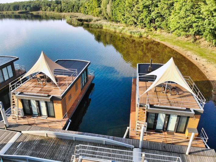 Ferienhaus für 6 Personen, mit Ausblick und Seeblick sowie Terrasse in der Lausitz - 3