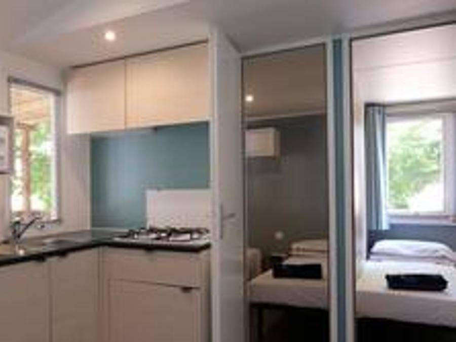 Camping Bella Italia - Casa mobile 7 persone - Premio felice in Peschiera del Garda, Prealpi Gardesane