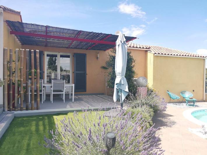 Gîte pour 4 personnes, avec jardin ainsi que piscine et jacuzzi à Sainte-Valière - 3