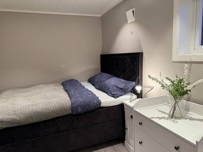 BnB für 4 Personen, mit Garten und Ausblick in Norwegen