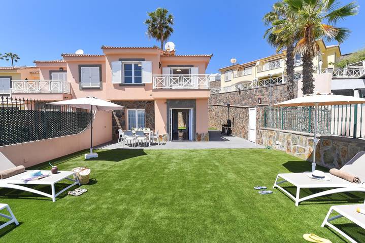 Finca für 4 Personen, mit Meerblick und Pool sowie Terrasse und Garten in Maspalomas - 3