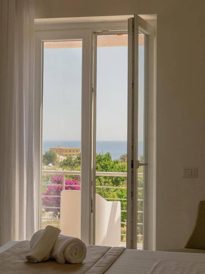 Appartamento per 2 persone, con panorama e giardino nonché balcone in Ventotene