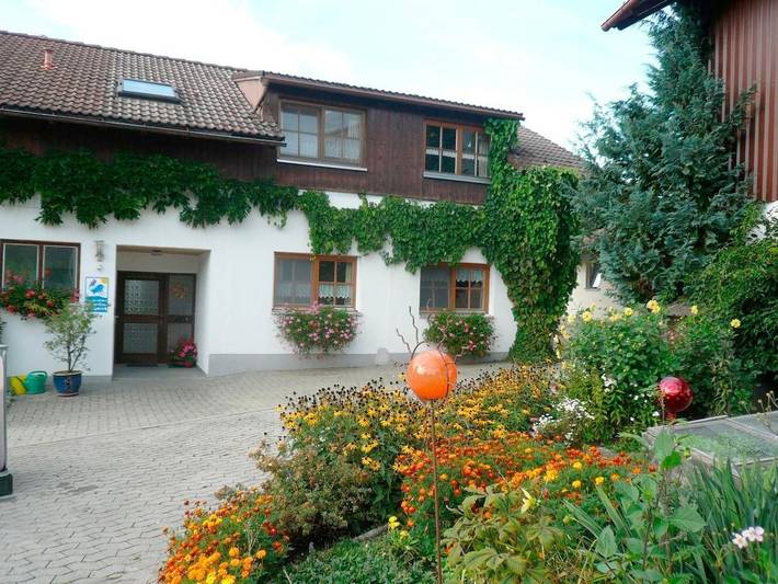 Ferienwohnung für 4 Personen, mit Garten in Opfenbach