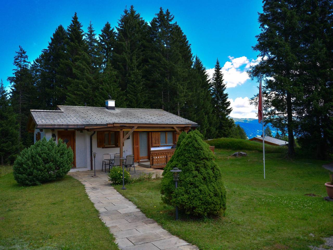 Chalet Brambrüesch in Churwalden, Plessur Alpen