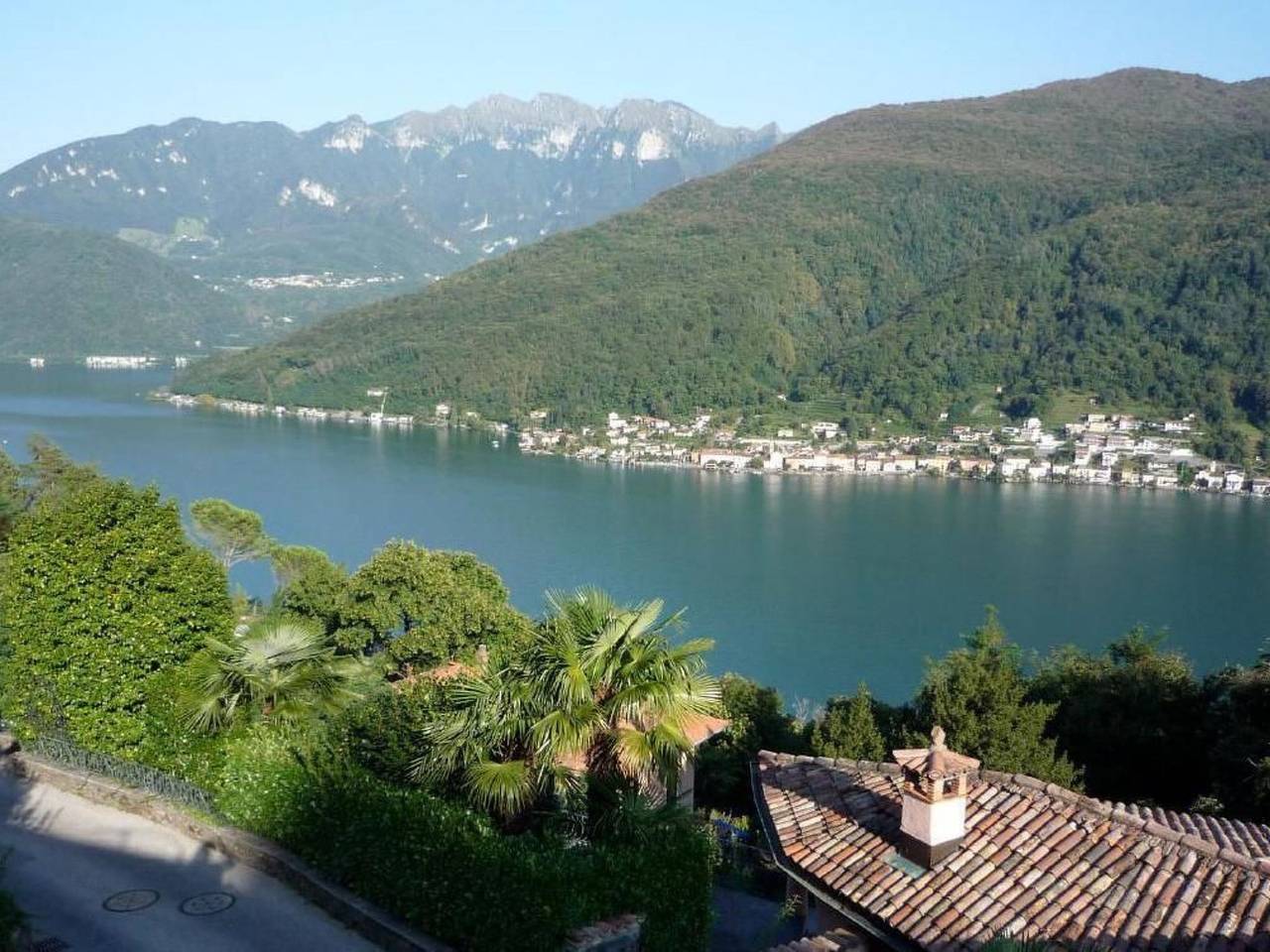 Casa Ranica mit Pool in Vico Morcote, Luganersee