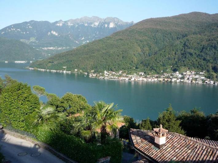 Casa Ranica mit Pool in Vico Morcote, Luganersee