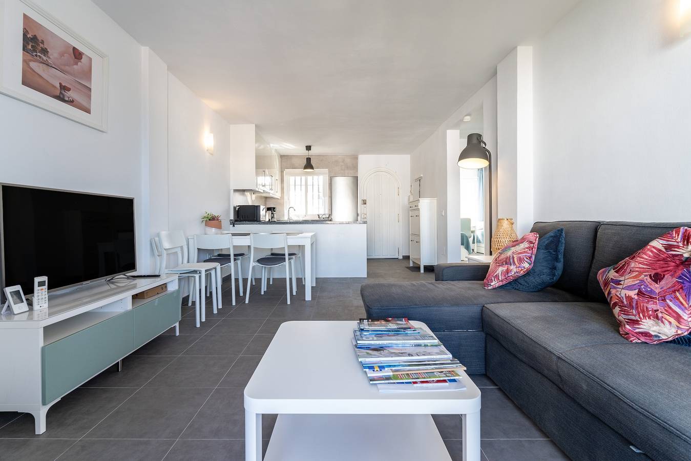 Entire apartment, Apartment '210 Mijas Sea View Bahia Playa' with Sea Views, Wi-Fi and Air Conditioning. in La Cala de Mijas, Mijas