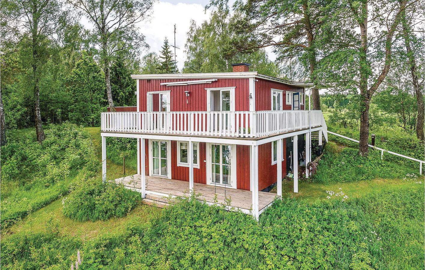 Ferienhaus für 8 Personen mit Terrasse in Norra Sandsjö distrikt, Jönköpings län