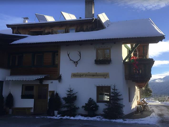 Ferienwohnung für 3 Personen, mit Balkon und Garten an der Zugspitze (Österreich)
