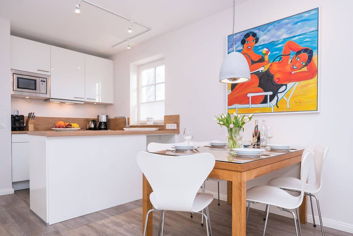 Ganze Wohnung, Wunderschöne und moderne 3-Zimmer-Wohnung in ruhiger Lage in Wenningstedt in Wenningstedt, Sylt