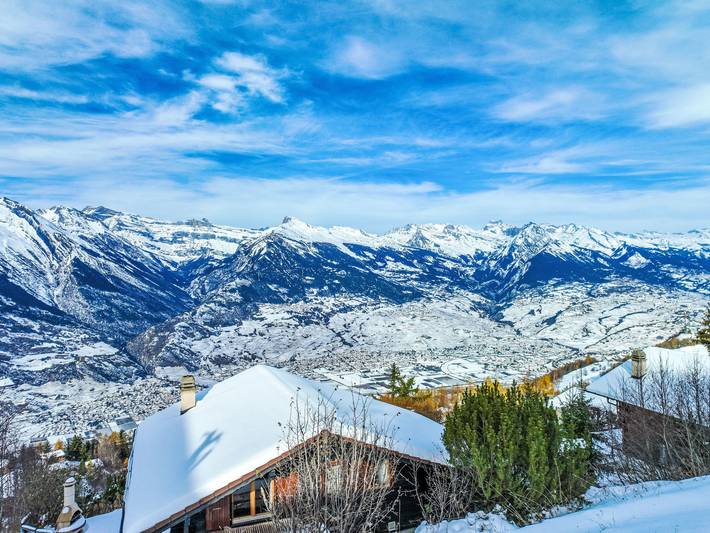 Chalet für 5 Personen, mit Garten und Terrasse in Nendaz