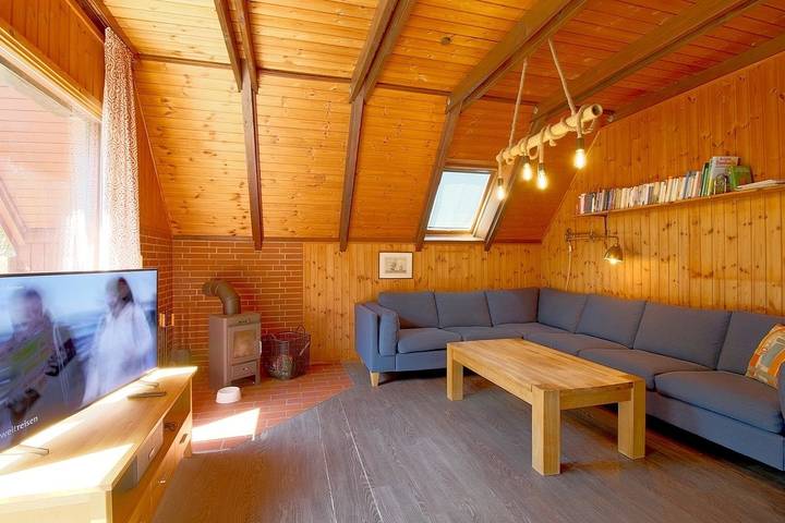 Ferienhaus für 6 Personen, mit Garten