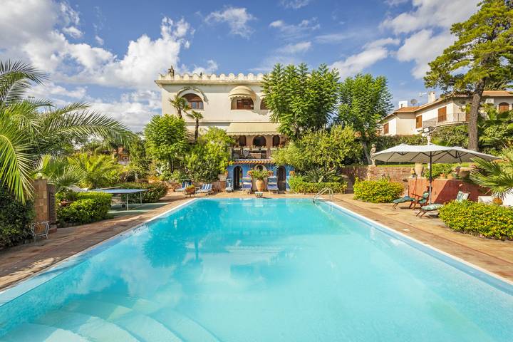 Villa pour 14 personnes, avec jardin et bassin pour enfant à Taormina - 2