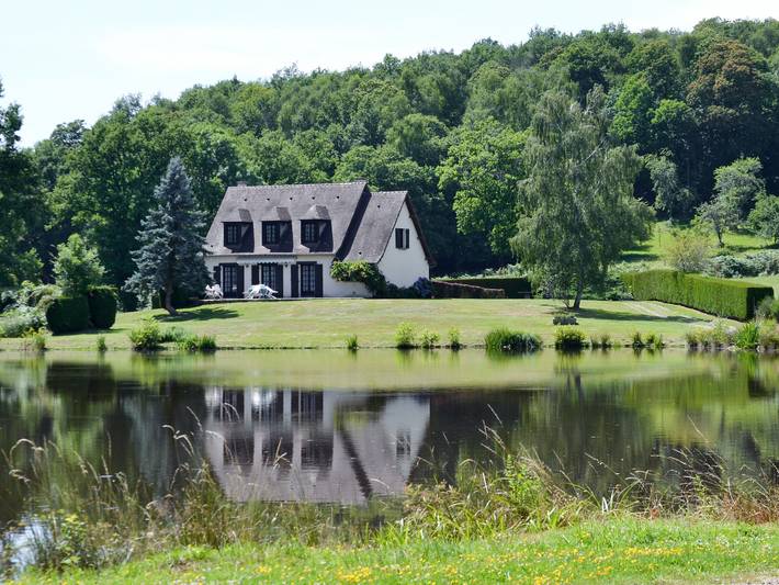 Maison de vacances pour 8 personnes, avec vue sur le lac ainsi que terrasse et jardin - 1