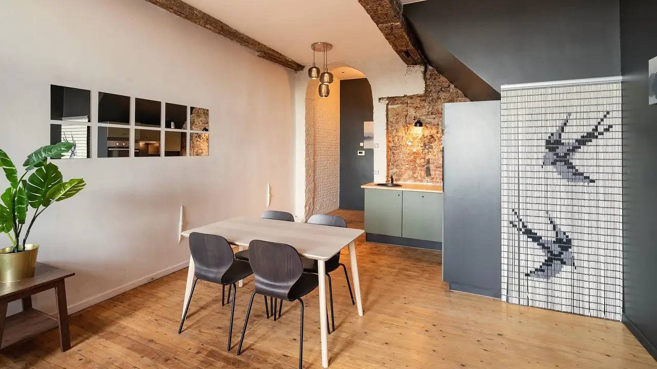 Apartamento vacacional entero, Ferienwohnung für 9 Personen (70 m²) in Antwerpen in Amberes, Región de Amberes