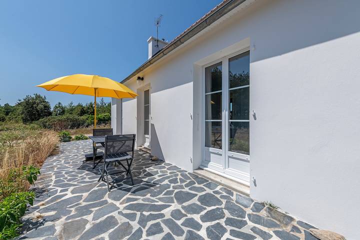 Maison de vacances 'Beach House 1km De La Plage' avec terrasse privée, jardin privé et Wi-Fi in Esquibien, Audierne