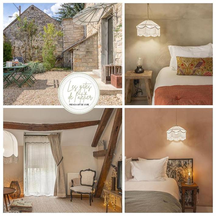 Location de vacances pour 4 personnes, avec vue et terrasse à Saint-Martin-en-Bière