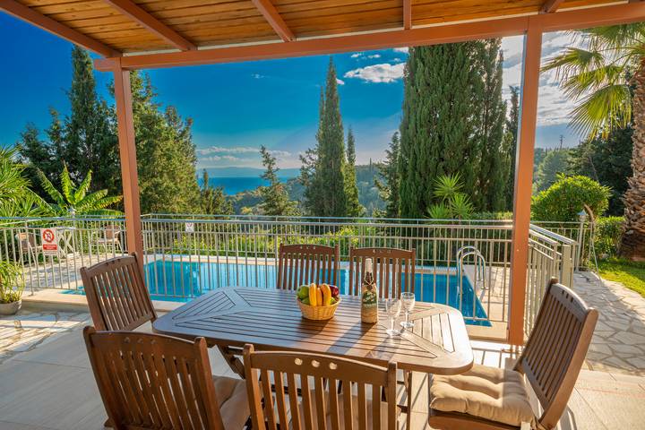Villa pour 7 personnes, avec jardin et balcon dans Skala - 4