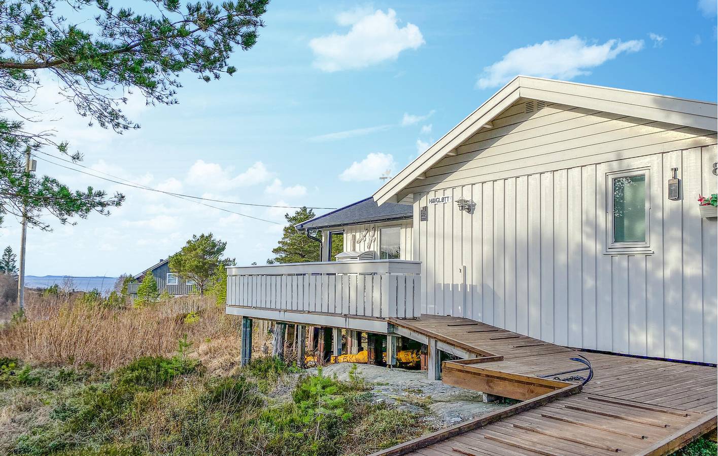 Maison de vacances pour 4 personnes avec jardin in Agdenes