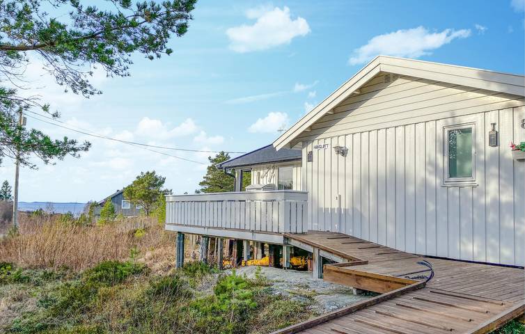 Ferienhaus für 4 Personen mit Terrasse in Agdenes