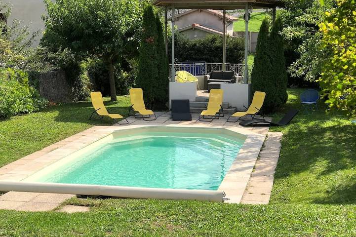 Appartement de vacances pour 2 personnes, avec jardin et piscine