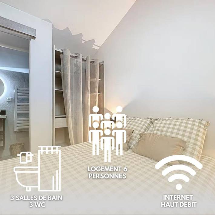 Maison d’hôte pour 6 personnes