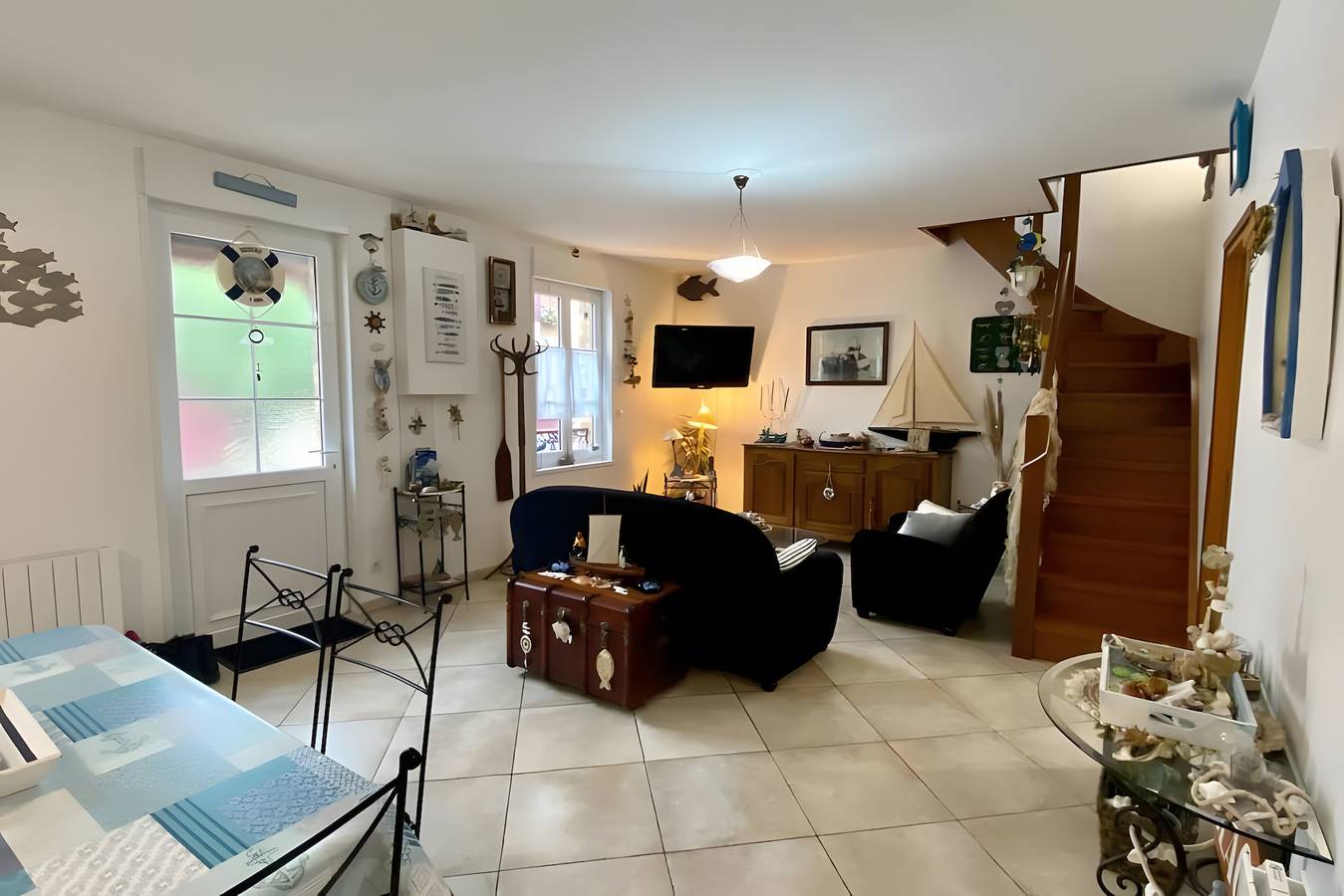 Ganze Wohnung, Appartement „Gîte Etienne Marie“ mit privater Terrasse in Le Crotoy, Abbeville und Umgebung