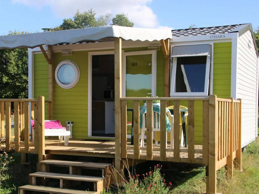 Camping Le Colombier - Mobilheim 2 personen - Mobil Home Confort Mervent - 1 Zimmer in Saint-Martin-Lars-en-Sainte-Hermine, Fontenay-le-Comte