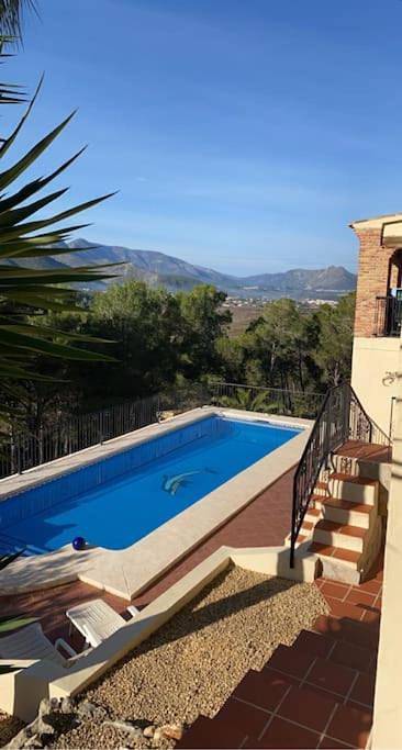 Ferienhaus für 10 Personen, mit Terrasse und Garten sowie Pool und Ausblick in Llíber - 3