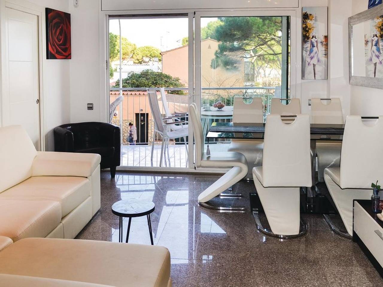 Apartamento vacacional entero, Apartamento en primera linea de mar en la Costa Brava in Els Pins Blanes, Blanes