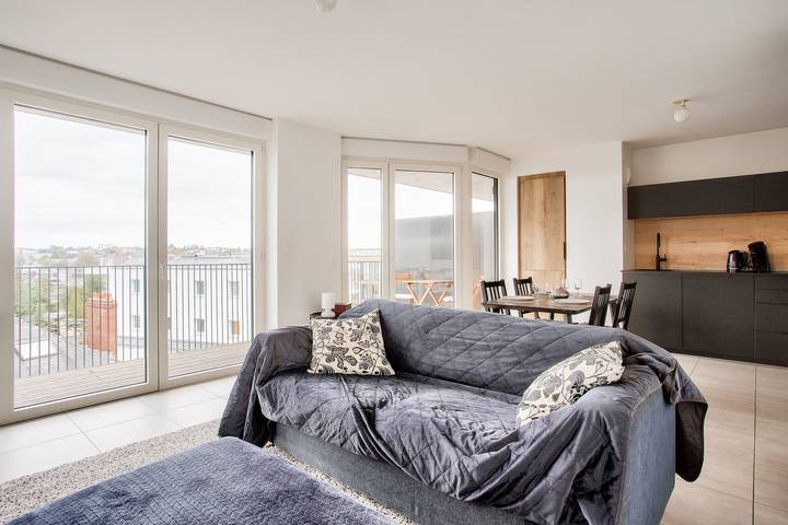 Gîte pour 4 personnes, avec terrasse dans Les Machines de l’île