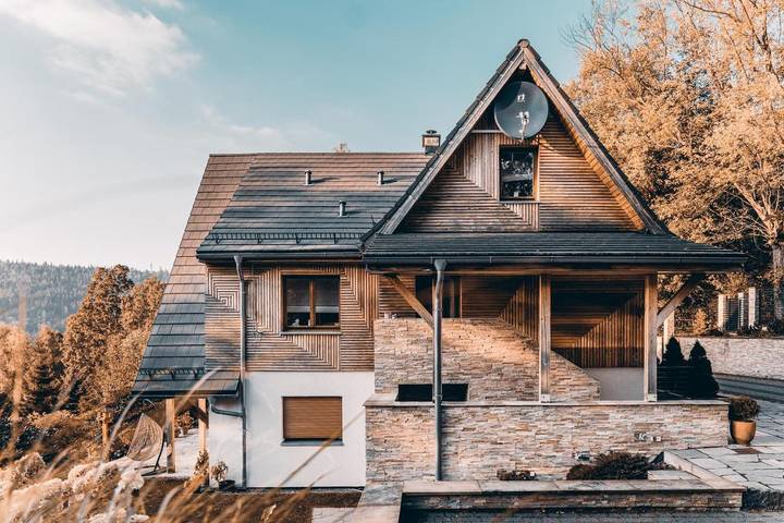 Chambre d’hôte pour 2 personnes, avec jardin ainsi que vue et sauna à Świeradów-Zdrój - 4