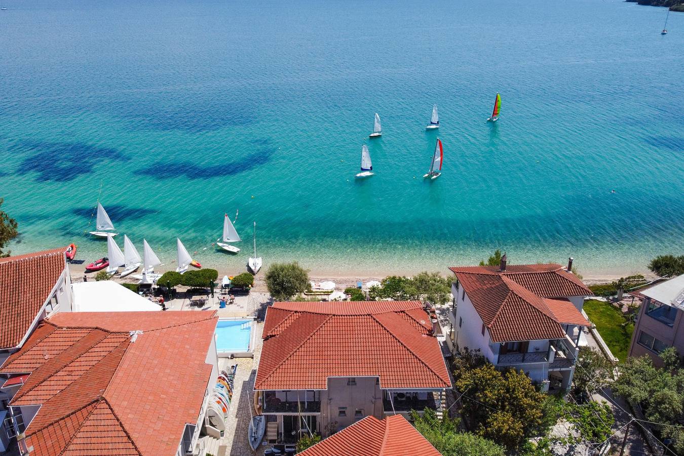 Monolocale intero, Monolocale "Nikiana Club - Studio 3" con vista mare, piscina comune e Wi-Fi in Nikiana, Alexandros