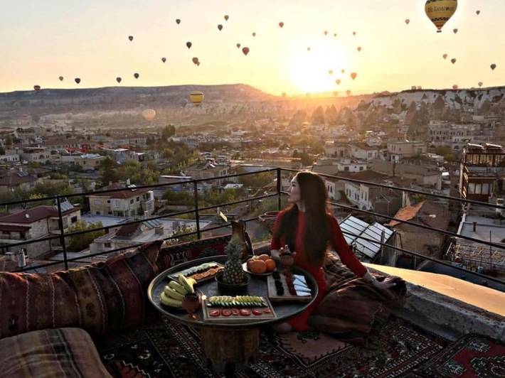 Hotel para 3 pessoas, com terraço e vista - 1