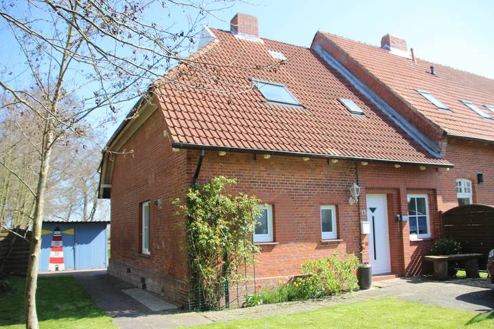 Ferienhaus für 6 Personen, mit Garten und Terrasse, mit Haustier in Hagermarsch
