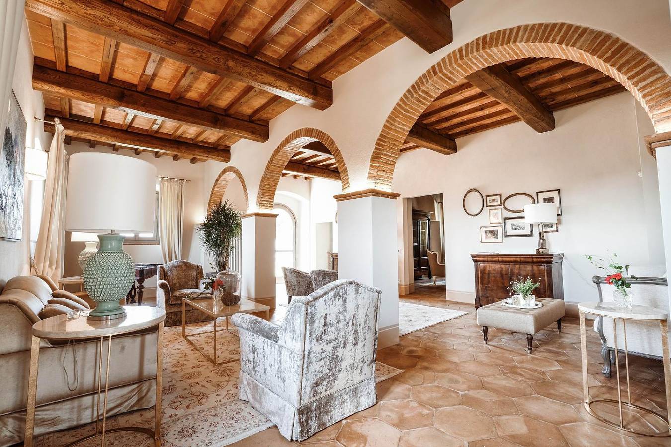 Holiday villa 'Il Palagio' with private pool in Reggello, Valdarno