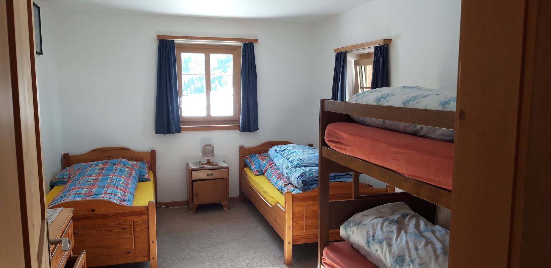 Entire holiday apartment, "Hof Gross Gada" on the ski piste in Tschappina, Lepontine Alps