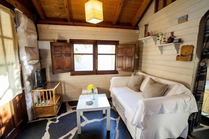 Cabaña para 4 personas, con jardín, Se admiten mascotas en Güejar Sierra