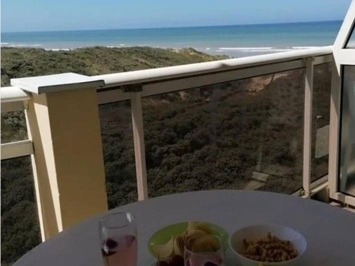 Location de vacances pour 4 personnes, avec vue et terrasse à Merlimont