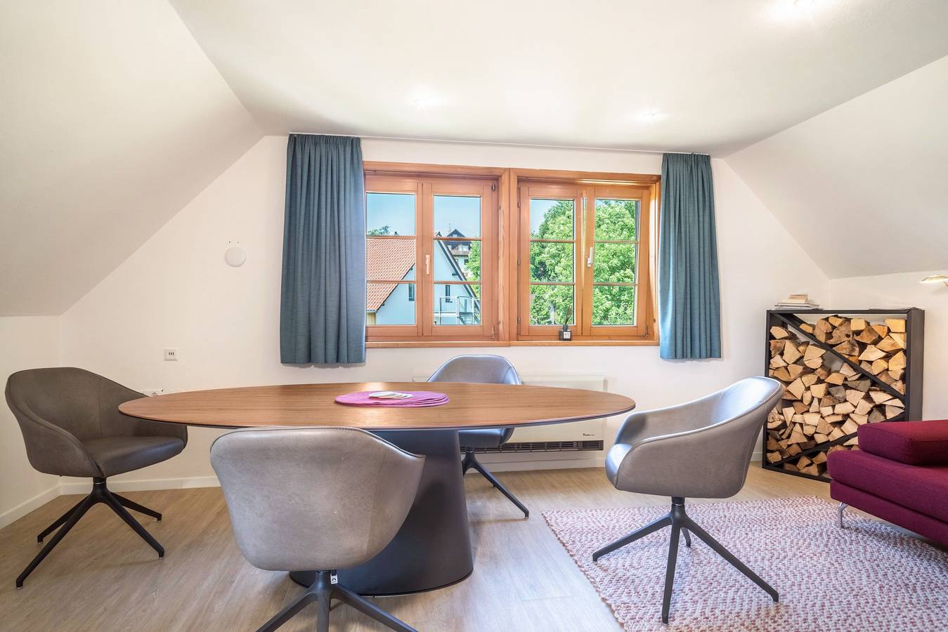 Entire apartment, Holiday Apartment "Pias Nature Retreat iv - Loft" with Mountain View in Neukirch, Region Bodensee-Oberschwaben